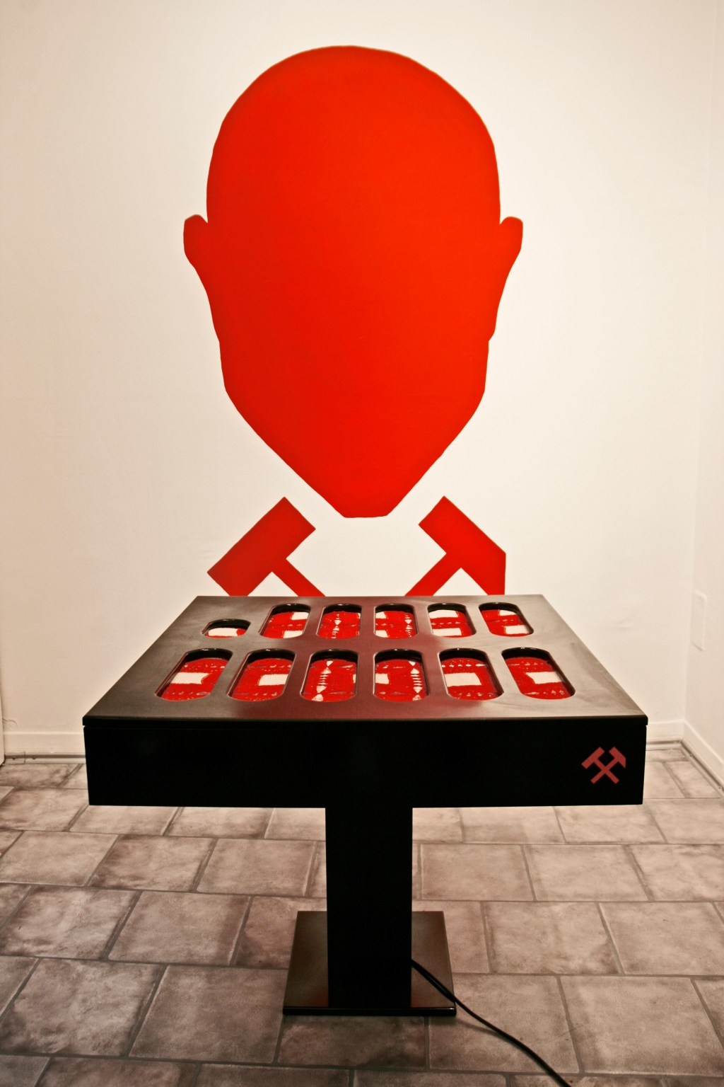 Audio – visual installation ” Ljubija Kills”,&nbsp;2010.