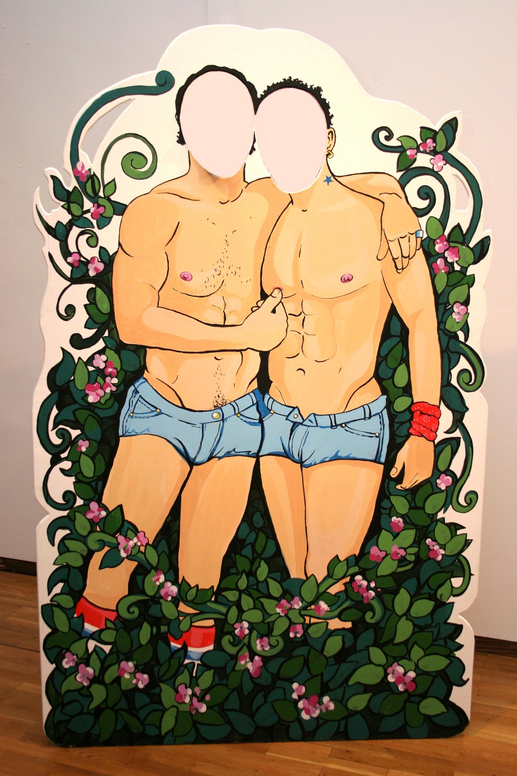 “ENDANGERED IDENTITY” installation for ”Visual dislocation”,&nbsp;2007.